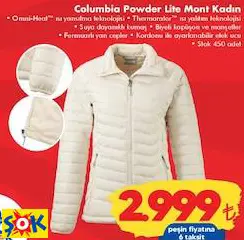 COLUMBİA POWDER LİTE MONT KADIN